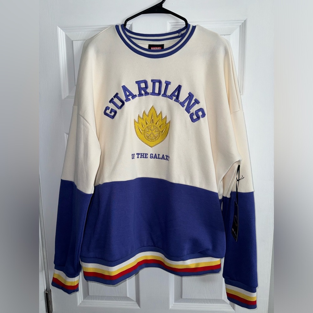 NWT Guardians Of The Galaxy Crewneck Sweatshirt - Medium